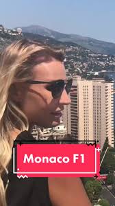 Woman Watching F1 Monaco from Balcony