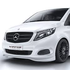 Hartmann Frontspoilerlip Spirit Pour Mercedes Benz V Class 447 Acheter Des Pieces De Tuning En Ligne