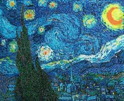 Art Done With Jelly Beans Starry Night Van Gogh Art Amazing Food Art