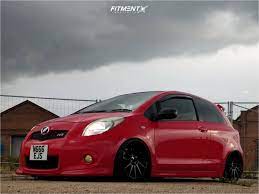 Even with just a sports exhaust back box, your car can sound like it means business and have a noticeable improvement in power. 2008 Toyota Yaris Rs With 17x8 Japan Racing Jr22 And Nankang 195x40 On Air Suspension 762345 Fitment Industries