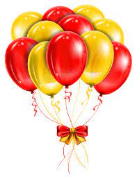 Transparent Red Yellow Balloons Png Picture Clipart Gallery Yopriceville High Quality Images And Trans Yellow Balloons Birthday Balloons Pictures Balloons