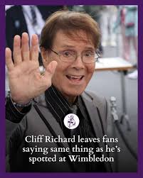 Summer Holiday hitmaker Sir Cliff Richard forced fans to do a double-take  as he made a surprising appearance