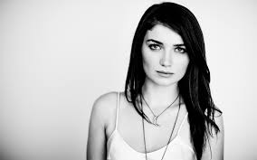 My father is black irish, with black hair and brown eyes. Eve Hewson Women Actress Brunette Dark Hair Long Hair Bono Daughter Irish Simple Background Monochrome Frontal View Portrait 1860x1164 Wallpaper Wallhaven Cc