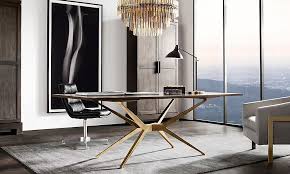 Contemporary Luxury Office Via Real Estate By Demi Executive Office Design Home Office Design Modern Office Design
