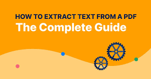 #1 Powerful PDF to Text Extractor Tool