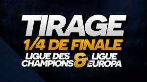 Faites d'eurosport votre destination pour les dernières infos football. Rediff Tirage Ligue Des Champions Ligue Europa Quarts De Finale 2019 Youtube