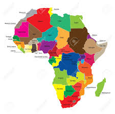 Download this free vector about map of africa with dots of colors, and discover more than 11 million professional graphic resources on freepik. Detail Color Map Of African Continent With Borders Each State Royalty Free Cliparts Vectors And Stock Illustration Image 9255646