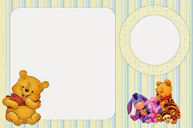Winnie The Pooh Baby Free Printable Invitations Oh My Baby