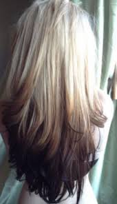 Ombre Color Dark Roots Light Ends Hair Styles Long Hair Styles Reverse Ombre Hair