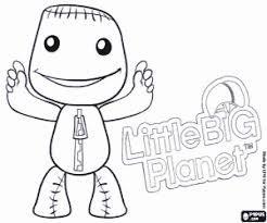 Pin By Liz Knox On Paenjam14 Planet Coloring Pages Little Big Planet Free Coloring Pages