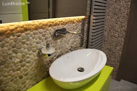 Rs 190/ box get latest price. Pebble Tile Bathroom Beige Pebble Tiles By Lux4home Archello
