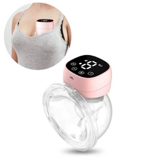 Extractor de Leche materna Manos Libres QY-101 Rosa Úpale - Peque Ayuda