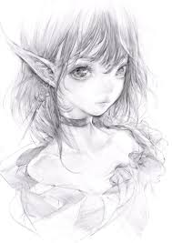 Video Dessin Portrait Elfe Sur Ipad Par Yocky Dessin Elfe Portrait Dessin Dessin Feerique