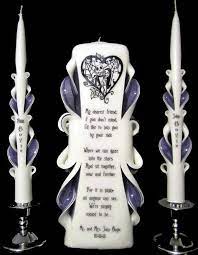 Nightmare Before Christmas Wedding Unity By Katscandlecompany Heartcandle Nightmare Before Christmas Wedding Christmas Wedding Themes Wedding Unity Candle Set