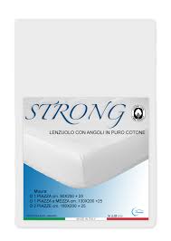 Scopri le offerte e compra da uno dei nostri negozi partner! Lenzuolo Con Angoli Strong Tinta Unita Bianco Made In Italy Misura Lenzuola Una Piazza