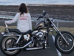 mika on instagram バイク乗ってると叫びたくなる 楽しすぎてw テンション上がる とりあえず早く前輪タイヤ変えたい ハーレーダビッドソン ハーレー ハーレー女子 shovelhead s ハーレーダビッドソン ハーレー 女子 バイカー