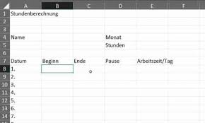 Dieser arbeitszeitnachweis kann einmal mit word und pdf heruntergeladen werden. Stundennachweis Mit Excel So Erfassen Sie Arbeitszeiten Pc Magazin