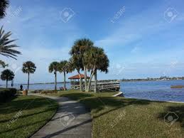 Whether it's a night out in hollywood, a beach day at malibu, a bike ride through griffith park, or art. Park Alongside The Halifax River Daytona Florida Stock Photo Picture And Royalty Free Image Image 100020035