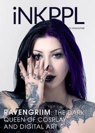 Ravengriim: The Dark Queen of Cosplay and Digital Art | Tattoo models |  iNKPPL
