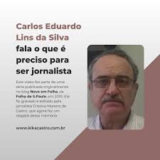 Carlos Eduardo Lins da Silva fala o que é preciso para ser jornalista