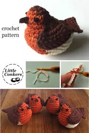 Knitted robin redbreast free pattern. Robins