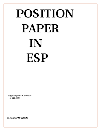 We did not find results for: Doc Position Paper In Esp Angelica Estonilo Academia Edu