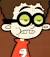 Black Curly Hair Cartoon Boy