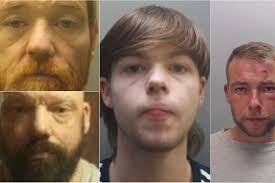 Jailed this Month: The faces of 35 criminals locked up in February