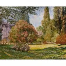 The first major garden pictures monet originated in paris park monceau between the 8th and the 17th arrondissement. The Parc Monceau Paris By Claude Oscar Monet Painting Reproduction