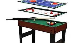 Charles Bentley 4 In 1 Multi Sports Table Including Pool Football Push Hockey Amp Table Tennis Hockey Pool Multi Game Table Table Tennis