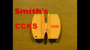 How to use an electric knife sharpener. Smith S Ccks 2 Step Knife Sharpener With Test Youtube