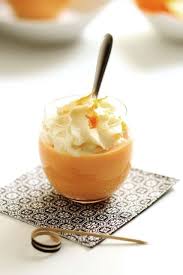 Verrines De Capuccino De Patate Douce A L Orange Entre La Poire Le Fromage Alimentation Patates Verrine
