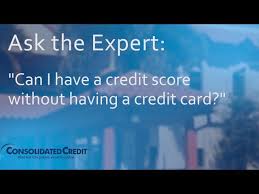 Is having credit card good. Can You Have A Credit Score Without A Credit Card Consolidated Credit
