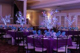 Our pink tulle table skirting is available in a variety of colors. Magnificent Centerpieces Balloon Artistry Quinceanera Themes Quinceanera Centerpieces Quinceanera Decorations
