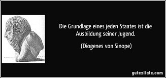 Die Grundlage Eines Jeden Staates Ist Die Ausbildung Seiner