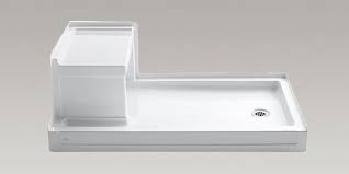 This ballast shower base is the best, in my opinion, because of its convenience and easy installation. Low Threshold Shower Bases Shower Pans Kohler Luxstone Showers