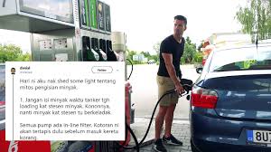 Bagi memastikan akaun simpanan/semasa kita. Isi Minyak Dalam Cuaca Panas Tak Rugi Pun Lelaki Ini Kongsi Mitos Tentang Waktu Terbaik Isi Minyak Maskulin