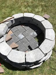 Gap between the firebrick and the face brick. How To Build A Diy Fire Pit For Only 60 Keeping It Simple