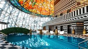 Mondrian Doha Swimming Pool Modlar Com Mondrian Hotels Marcel Wanders Interior Marcel Wanders