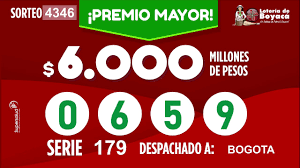 Consulta la combinación ganadora, el número complementario y el reintegro, así como el joker. Premio Mayor Loteria De Boyaca Sorteo 4346 16 Enero 2021 Domiplay