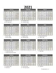 They are ideal for use as a spreadsheet calendar planner. Printable 2021 Excel Calendar Templates Calendarlabs