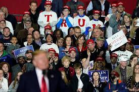Image result for trump washington michigan rally pics