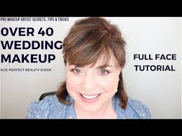 wedding makeup tutorial for brides over