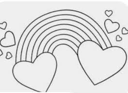 Pin By Alfred Cam On Unicorns In 2020 Heart Coloring Pages Coloring Pages Rainbow Pattern Printable