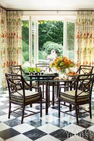 Black And White Marble Floors Give The Garden Room Neoclassical Style White Marble Floor Interior Design Atlanta Atlanta Homes