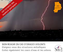 La météo se déchaîne au québec : Sdis77 Alerte Orages Violents La Seine Et Marne Facebook