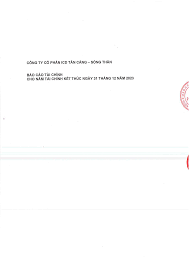 công ty cổ phần icd tân cảng – sóng thần - báo cáo tài chính