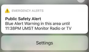 The clear alert is for individuals who may be in danger of bodily injury or death, or if the individual has. Startled By Phone Buzzing And Beeping Here S What Blue Alert Means