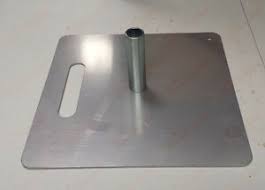Heavy Duty Base Plate For Pipe And Drape System 450x450mm White Home Garden Com Wedding Supplies