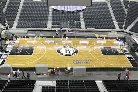 Deron williams chooses the brooklyn nets deron williams is staying with the brooklyn nets. The Brooklyn Nets Reveal Their New Herringbone Patterned Home Court Photos Brooklyn Nets Brooklyn Sports Stadium